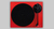 Reloop TURN2 Audio-Plattenspieler mit Riemenantrieb Rot