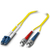 Phoenix Contact 1115596 InfiniBand/fibre optic cable 1 m Geel