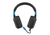 FURY NFU-1584 słuchawki/zestaw słuchawkowy Przewodowa Opaska na głowę Gaming Czarny, Niebieski