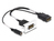 DeLOCK 81385 DisplayPort-Kabel 0,3 m Schwarz, Weiß