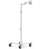 Compulocks iPad mini 8.3" Space Enclosure Medical Rolling Cart Extended White