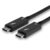 Lindy 31121 cable Thunderbolt 2 m 40 Gbit/s Negro