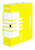 Pudło archiwizacyjne DONAU, karton, A4/100mm, żółte