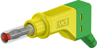 4 mm stapelbarer Stecker grün/gelb XZGL-425