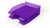 Durable New Stackable Letter Tray | Document Paper File | A4+ Transparent Purple