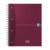 Oxford Office Essentials A4+ Hardcover doppelspiralgebundenes European Book 4, 5 mm kariert, 120 Blatt, sortierte Farben, SCRIBZEE® kompatibel