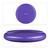 Relaxdays Balance Kissen, max. Gewicht 140 kg, Balance Pad mit Luftpumpe, Ballsitzkissen m. Noppen, Fitnesskissen, lila
