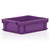 11L Euro Stacking Container - Solid Sides & Base - 400 x 300 x 120mm - Purple