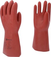 KS-Tools 117.0088 Elektriker-Schutzhandschuh mit Schutzisolierung, Größe 11, rot