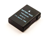 Bateria AccuPower odpowiednia dla Nikon EN-EL14, D3100, D5100