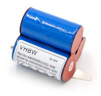 Batería VHBW para AEG AG41W, 3.6V, NiMH, 3000mAh