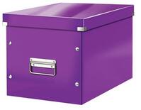 LEITZ Boîte CLICK&STORE cube format L. Coloris Violet