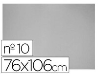 Carton Gris Nº 10 76X106 cm -Hojas