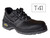 Zapatos de Seguridad Deltaplus de Piel Crupon Grabada con Forro Absorbente y Plantilla de Latex Color Negro Talla 41