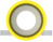 Isolierter Ringkabelschuh, 2,62-6,64 mm², AWG 12 bis 10, 3.68 mm, M3,5, gelb