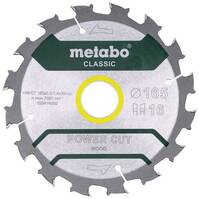 Metabo 628416000 Körfűrészlap 165 x 30 mm Fogak száma (collonként): 48 1 db