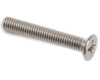M4 X 55 PHILLIPS COUNTERSUNK MACHINE SCREW DIN 965H A2 STAINLESS STEEL