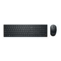 Pro Wireless Keyboard and Mouse - KM5221W - Spanish (QWERTY) KM5221W, Full-size (100%), RF Wireless, QWERTY, Black, Mouse includedKeyboards (external)