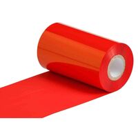 Red THT Ribbon, Outside wound , 110 mm X 300 m R4407-RD, ,