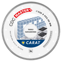 Carat CDCM200500 Diamantzaagblad TEGELS / NATUURSTEEN CDC MASTER 200x30,0MM