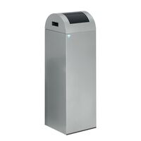 Self extinguishing recyclable waste collector