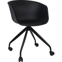 OFFICE CHAIR SIMPLY NEGRO 49*57.5*82*46CM THINIA HOME