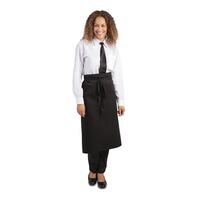 Whites Chefs Clothing Unisex Professional Apron in White Size R