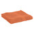 Handtuch aus Baumwolle, 100x50 cm, Orange