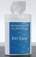 Reinigingsdoeken - vochtige doeken voor EDV apparaten, 40 stuks
