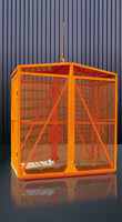 Rettungskorb 1200 x 2200 x 2660 mm, 450 kg