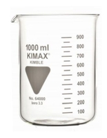 Becherglas 10 ml niedrige Form Borosilikatglas 3.3Stück