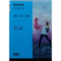 Kopierpapier tecno® colors, DIN A4, 120 g/m², Pack: 250 Blatt, intensivblau