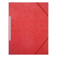 Gumis mappa OFFICE ART A/4 prespán piros 345 g