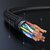 Kabel przewód w oplocie HDMI 2.0 4K wysoka jakość OFC 3m czarny