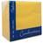 Daffodil Yellow 33cm 2ply Napkins - Pack Of 100