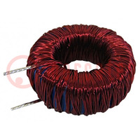 Inductor: wire; THT; 470uH; 6A; 112mΩ