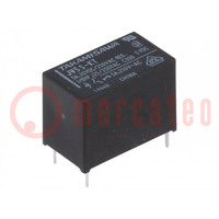 Relay: electromagnetic; SPST-NO; Ucoil: 5VDC; 5A; 5A/250VAC; JV