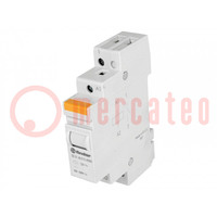 Relay: installation; monostable; NO; Ucoil: 12VAC; 20A; -40÷40°C