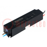 Power supply: switching; LED; 30W; 8÷15VDC; 2A; 90÷264VAC; IP67