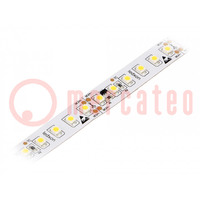 LED strips; neutraal wit; 3528; 24V; LED/m: 120; 12mm; IP20; 120°