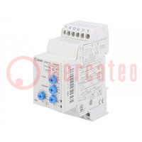 Module: current monitoring relay; AC current,DC current; DPDT