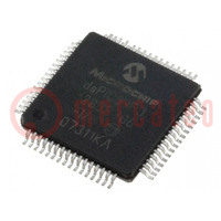 IC: FPGA; SMD; VQFP100; Número de macrocélulas: 1728; I/O: 63