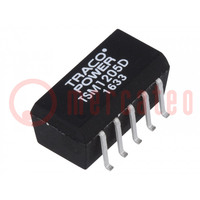 Converter: DC/DC; 1W; Uin: 10.8÷13.2V; Uout: 5VDC; Uout2: -5VDC; SMT