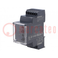 Module: monitoring relay; speed; 24÷240VAC; 24÷240VDC; 250VAC/5A