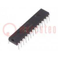IC: PIC mikrokontroller; 7kB; 32MHz; 2,3÷5,5VDC; THT; DIP28; PIC16