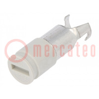 Adapter; cylindrical fuses; THT; 5x20mm,6.3x32mm; -40÷85°C; 10A