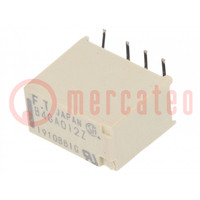 Relè: elettromagnetico; DPDT; Ubobina: 12VDC; 2A; 0,3A/125VAC; SMT