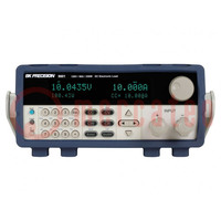 Carga DC electrónica programable; 0÷120V; 0÷60A; 250W