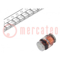 Diode: Zener; 0.5W; 3.3V; SMD; reel,tape; MicroMELF; single diode