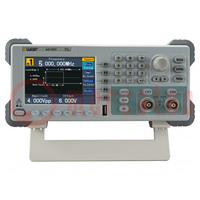 Generator: funktional, arbiträr; 25MHz; LCD 4,3"; 480x320; Ch: 2